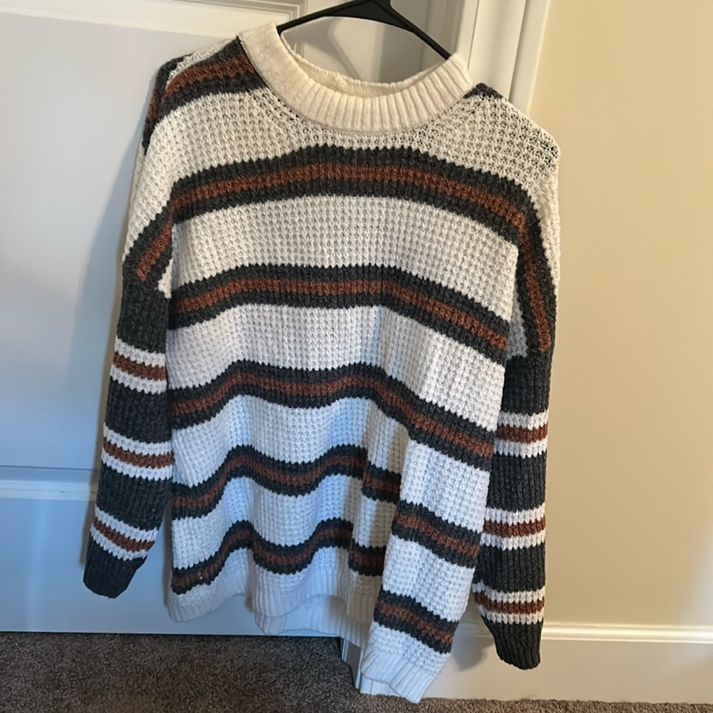 Striped American Eagle sweater